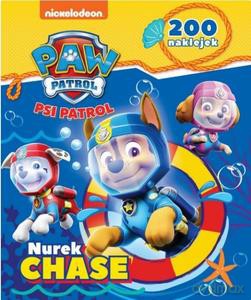 Psi Patrol. Nurek Chase 200 naklejek [KSIĄŻKA]