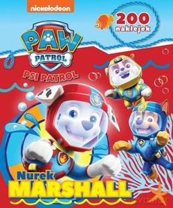 Psi Patrol. Nurek Marshall 200 naklejek [KSIĄŻKA]