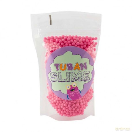 Kulki styropianowe Slime 0,2l - Różowy