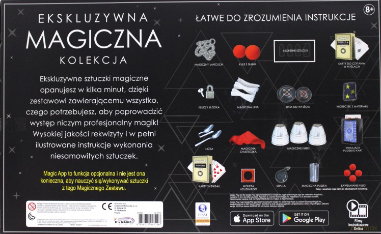 Sztuczki magiczne Ekskluzywna magiczna kolekcja