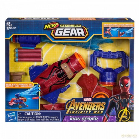 Wyrzutnia Avengers Infinity War Iron Spider Assembler Gear