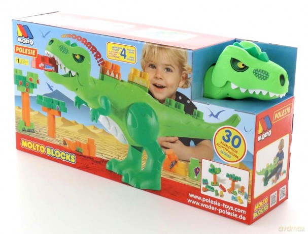 Zestaw "Dinozaur" z klockami, 30 el. [KLOCKI]