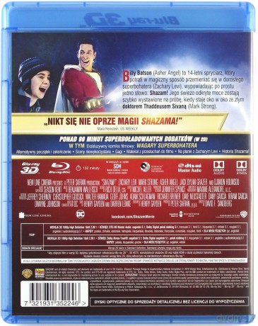Shazam! [Blu-Ray 3D]+[Blu-Ray]