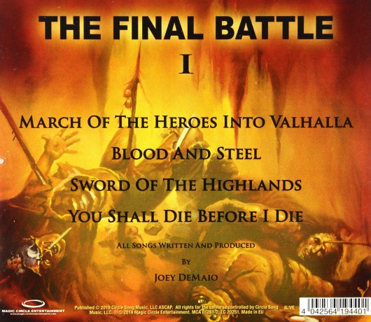 Manowar: The Final Battle I [CD]