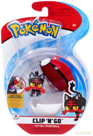 Pokemon Clip 'N' Go Litten [FIGURKA]	