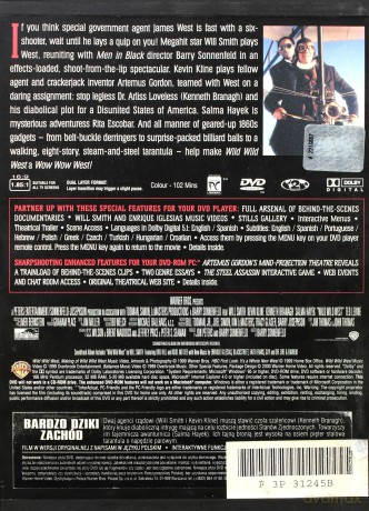 Bardzo Dziki Zachód [DVD]