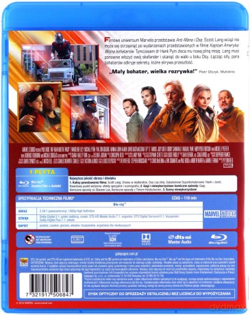 Ant-Man i Osa [Blu-Ray]