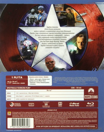 Kapitan Ameryka: Pierwsze Starcie (Captain America) [Blu-Ray]
