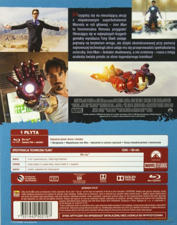 Iron Man [Blu-Ray]
