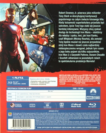 Iron Man 2 [Blu-Ray]
