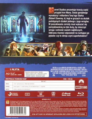 Iron Man 3 [Blu-Ray]