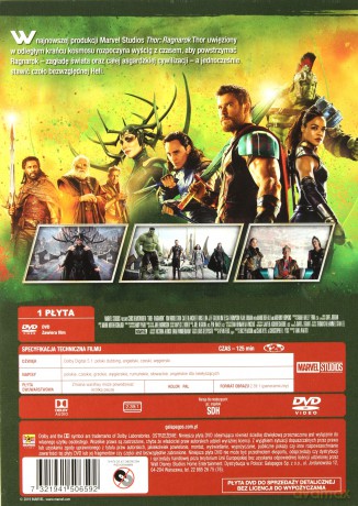 Thor Ragnarok [DVD]