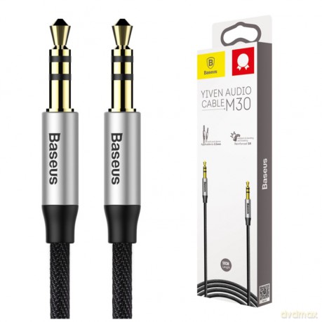 BASEUS Yiven Kabel nylonowy Audio Jack-Jack, 100 cm