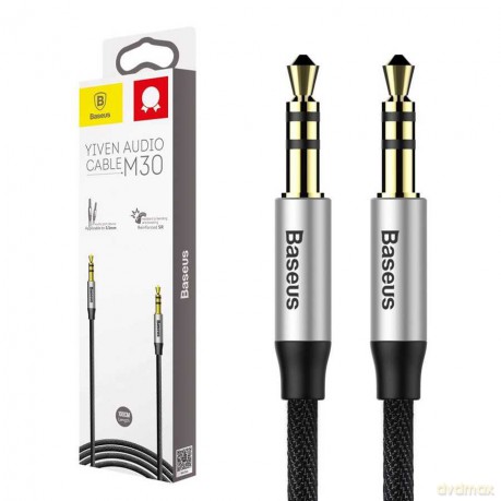 BASEUS Yiven Kabel nylonowy Audio Jack-Jack, 100 cm