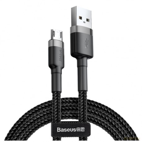 Kabel nylonowy Baseus Cafule Micro-USB 2.4A 100 cm