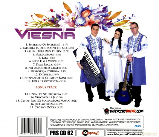 Viesna: Wiera Nadieżda Lubow [CD]