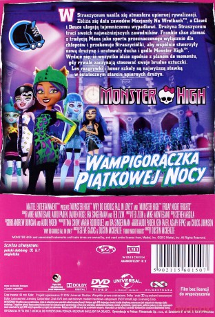 Monster High: Wampigorączka piątkowej nocy [DVD]