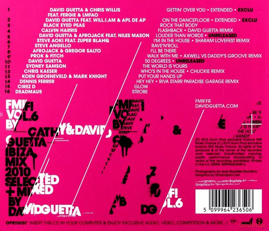David Guetta: F*** Me, I'm Famous Vol. 6 [CD]