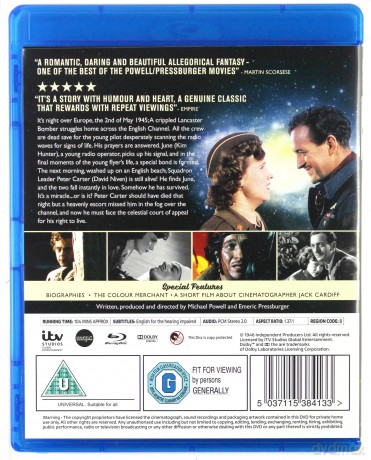 A Matter of Life and Death (Sprawa życia i śmierci) [Blu-Ray]