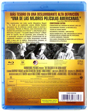 The Treasure of the Sierra Madre (Skarb) [Blu-Ray]