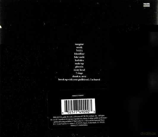 Ariana Grande: Thank U, Next (PL) [CD]