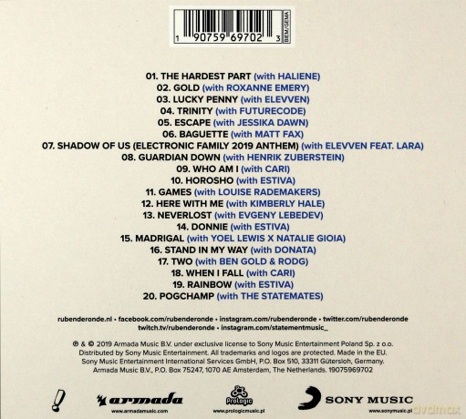 Ruben de Ronde: Different [CD]