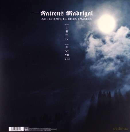 Ulver: Nattens Madrigal - Aatte Hymne Til Ulven I Manden (Re-issue 2019) [Winyl]+[PLAKAT]