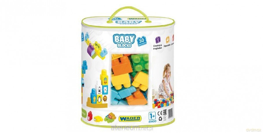 Baby blocks - Torba 30 el. [KLOCKI]