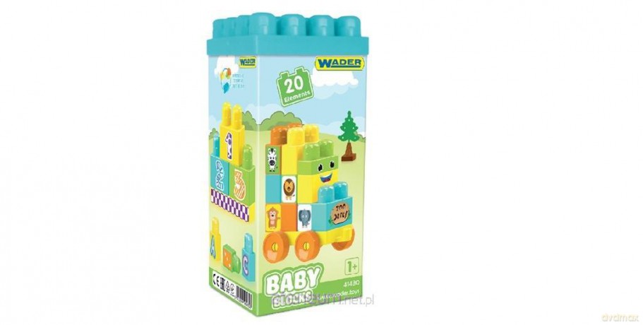 Baby blocks 20 el. [KLOCKI]