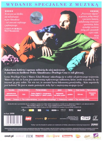 Przerwane objęcia wydanie specjalne [DVD]+[CD]