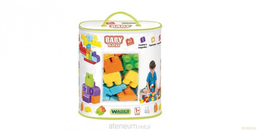 Baby Blocks Torba 60 el. [KLOCKI]