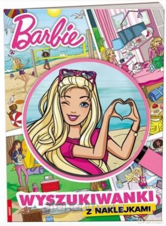 Barbie. Wyszukiwanki z naklejkami [KSIĄŻKA]