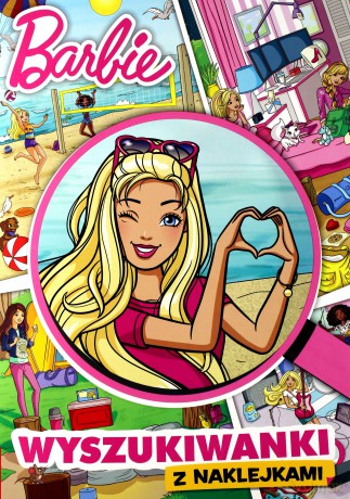 Barbie. Wyszukiwanki z naklejkami [KSIĄŻKA]