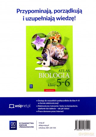 Biologia Szkoła podstawowa 6 ćwiczenie - Ewa Jastrzębska, Ewa Kłos, Wawrzyniec Kofta, Ewa Pyłka-Gutowska [KSIĄŻKA]