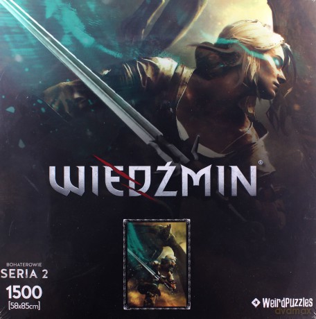 Bohaterowie Wiedźmina - Ciri 1500 el. seria 2 [PUZZLE]
