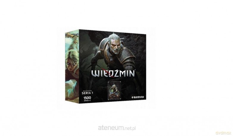 Bohaterowie Wiedźmina - Geralt 1500 el. seria 1 [PUZZLE]