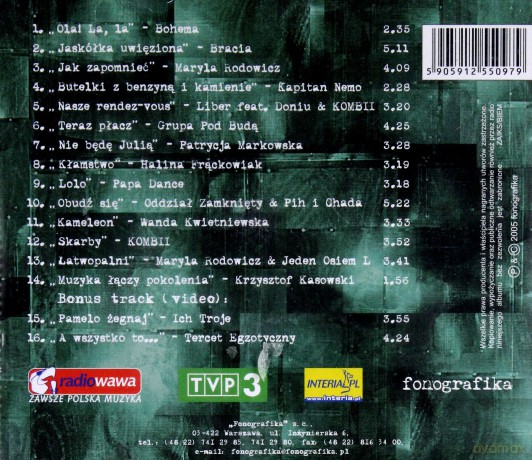 Various Artists: Muzyka Łączy Pokolenia [CD]