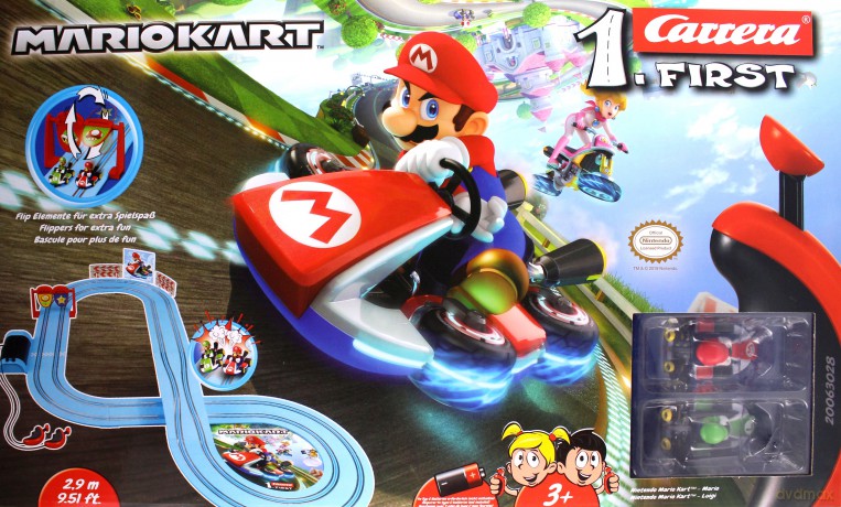 Carrera 1. First - Mario Kart 2.9m