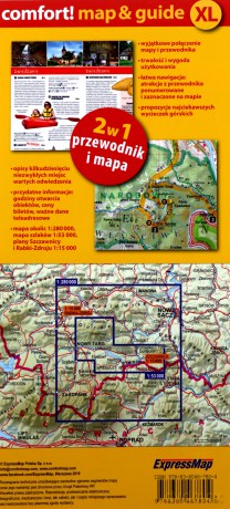 Comfort! map&guide XL Pieniny i Gorce [KSIĄŻKA]