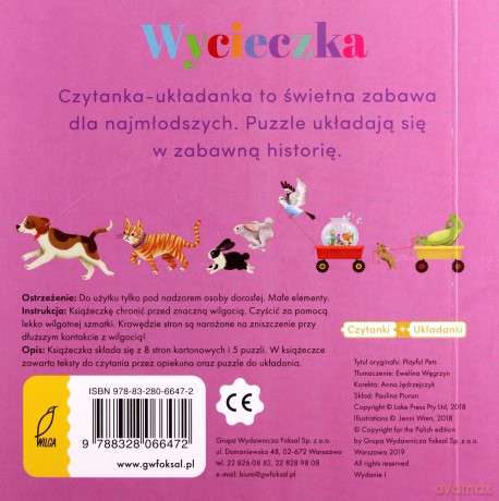 Czytanki-układanki. Wycieczka [KSIĄŻKA]