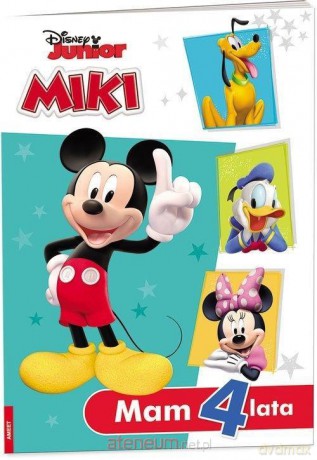 Disney Junior. Miki. Mam 4 lata [KSIĄŻKA]