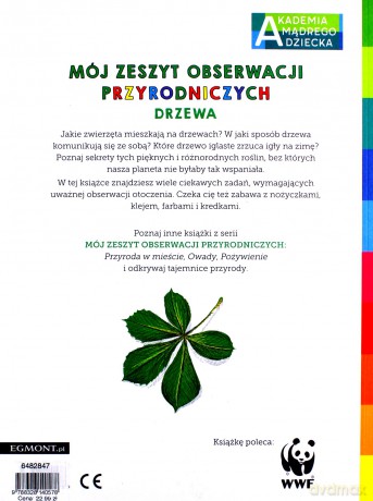 Drzewa. Akademia mądrego dziecka - Francois Lasserre [KSIĄŻKA]