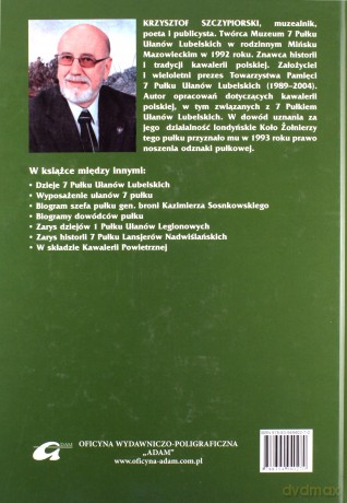 Dzieje Ułanów lubelskich - Krzysztof Szczypiorski [KSIĄŻKA]