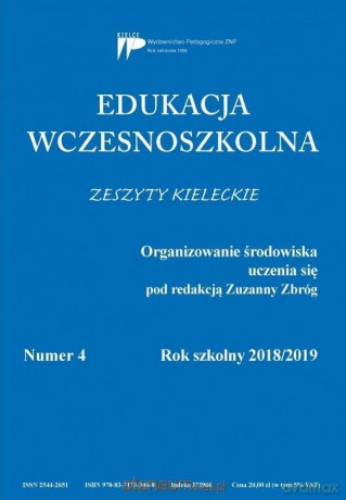 Edukacja wczesnoszkolna nr 4 2018/2019 [KSIĄŻKA]