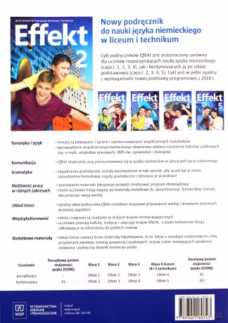 Effekt język niemiecki podręcznik LO cz. 2 - Anna Kryczyńska-Pham [KSIĄŻKA]