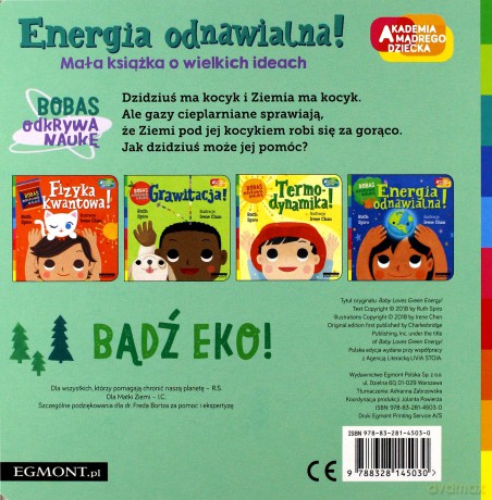 Energia odnawialna! Akademia mądrego dziecka [KSIĄŻKA]
