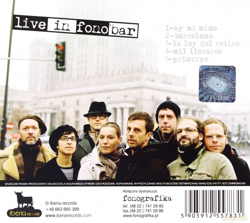 GIULIA Y LOS TELLARINI: Live In Fonobar (digipack) [CD]