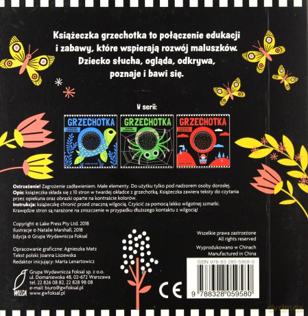 Grzechotka. Żółta książeczka [KSIĄŻKA]