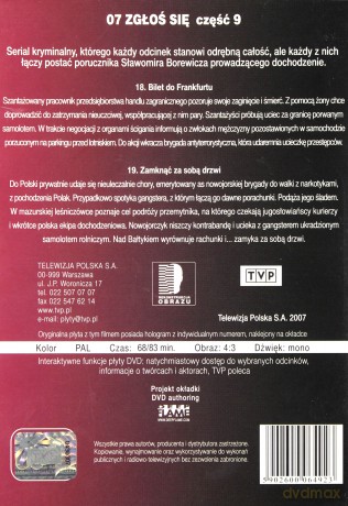 07 Zgłoś się 9 odcinki 18-19 [DVD]