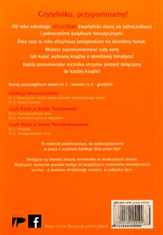 Język polski w szkole podstawowej nr 4 2018/2019 [KSIĄŻKA]
